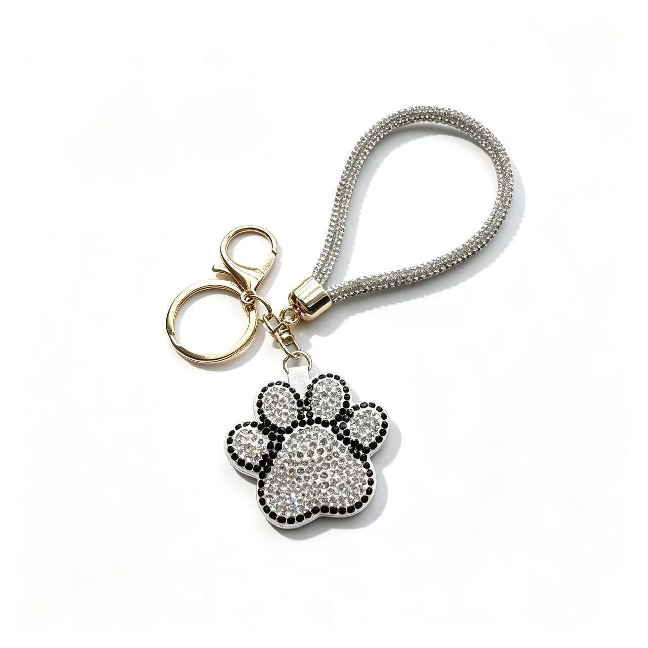 Cartoon Dog Paw Keychain