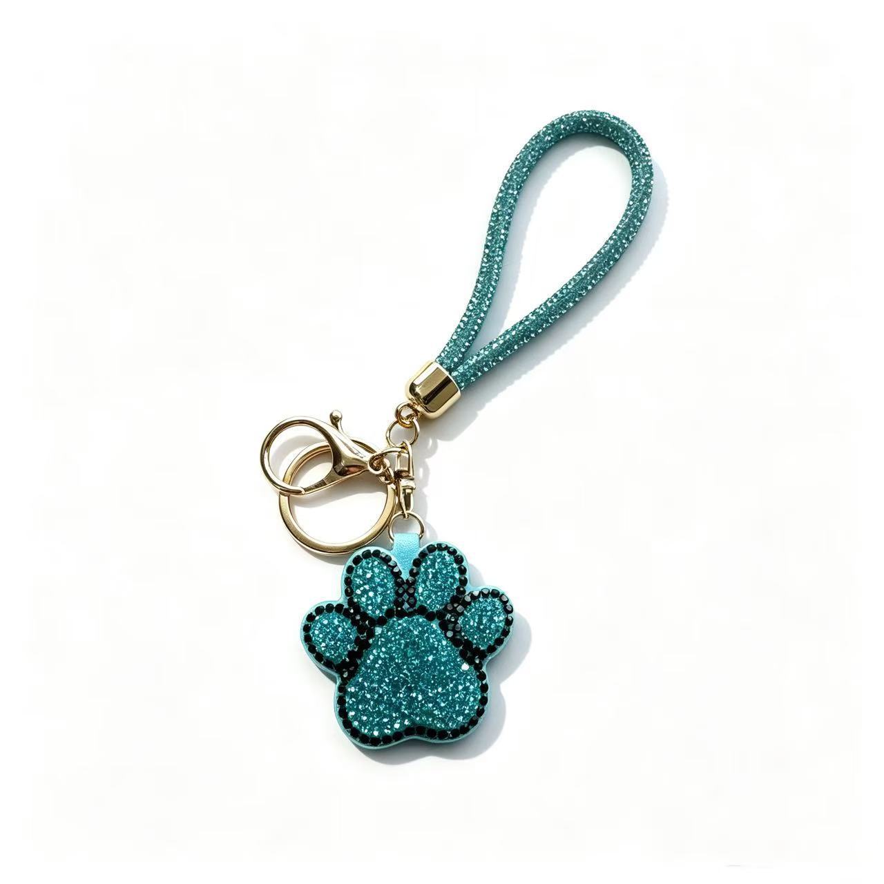 Cartoon Dog Paw Keychain