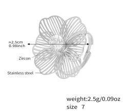 YF8007 Silver Ring