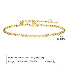 YF8144 Gold 2mm