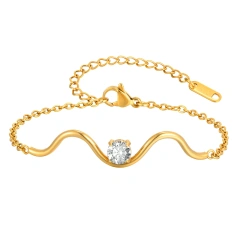 YF8126 Gold Bracelet