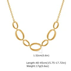 YF8125 Gold Necklace Style01