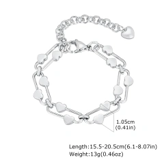 YF8133 Silver Bracelet