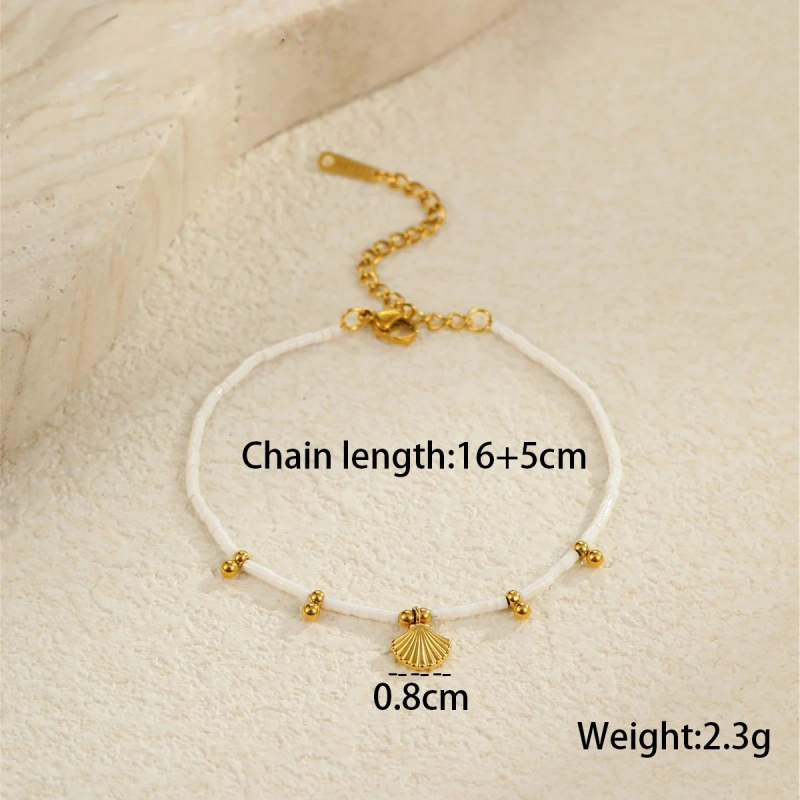 Summer Versatile Flower Bracelet 18k Gold Plated Waterproof Stainless Steel Earrings for Gift YF8067