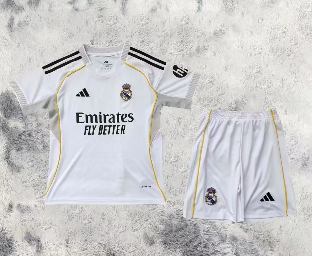 25-26 Real Madrid Home Kits