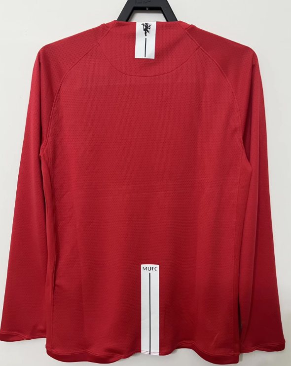 07/08 Manchester United home league match long-sleeved shirt