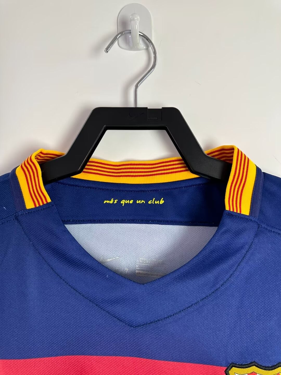 2015-16 Home Jersey for Barcelona (Long Sleeve)