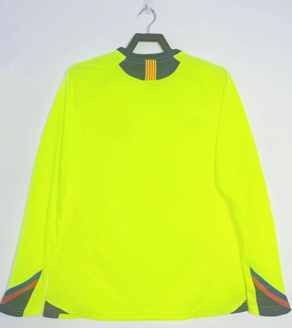 2005-06 Barcelona away game long-sleeved shirt