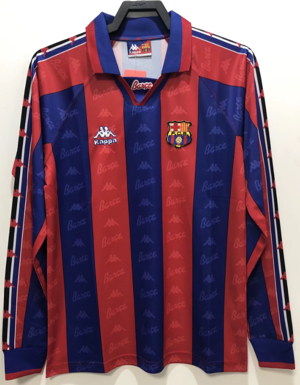 96/97 Barcelona home game long-sleeved S-XXL