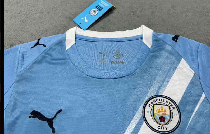 25-26 Manchester City Home Women's Clothing