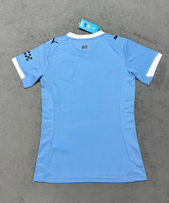 25-26 Manchester City Home Women's Clothing