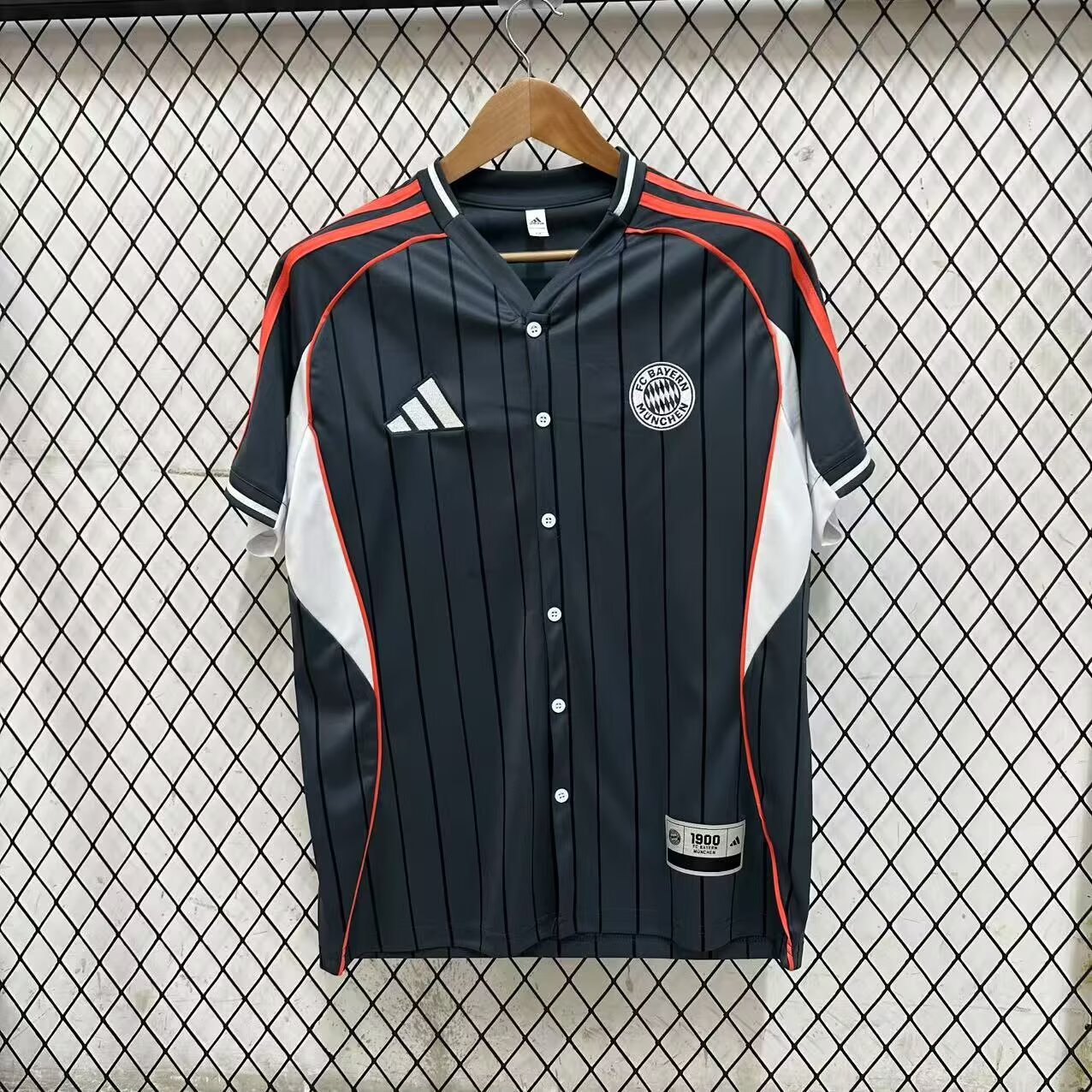 25-26 Bayern Baseball Uniform - Gray
