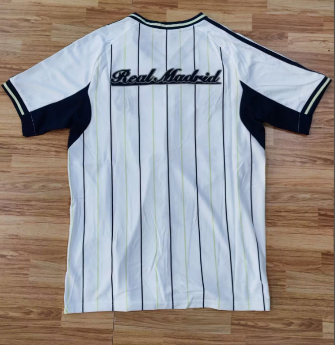 Real Madrid Baseball Jersey 2025