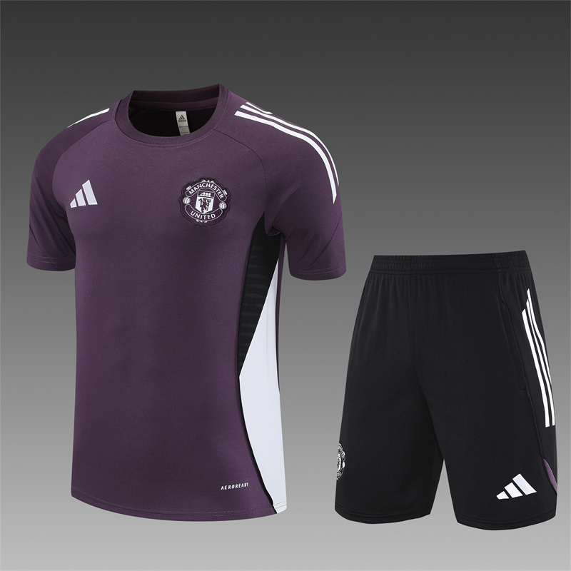 2526 short-sleeved Manchester United purple