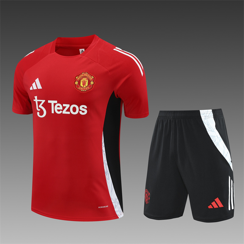 2425 short-sleeved Manchester United red shirt