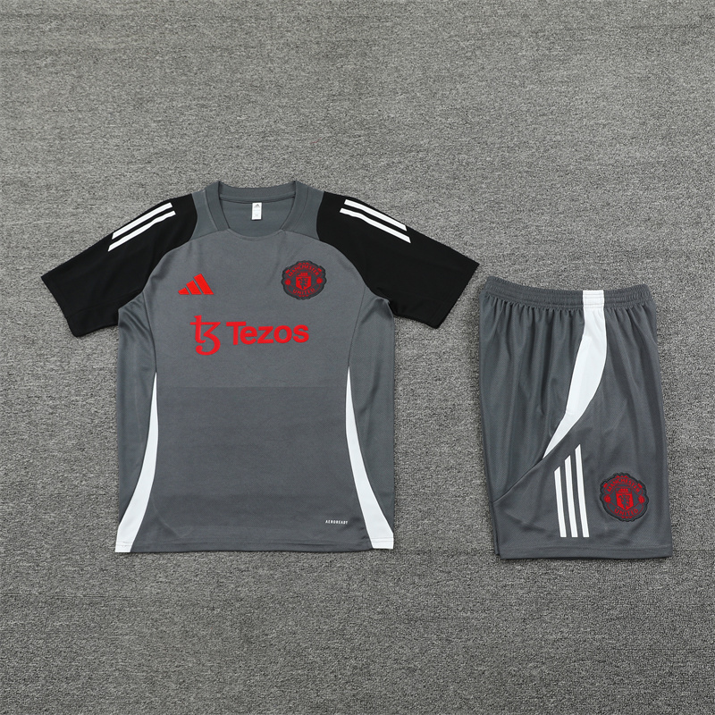 2425 short-sleeved Manchester United dark gray