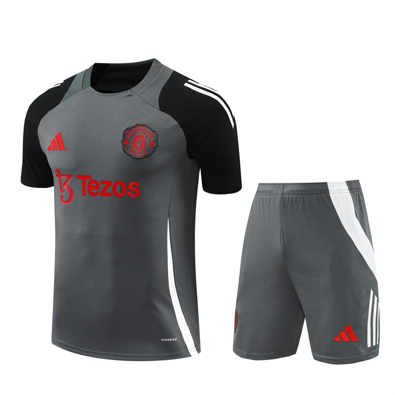 2425 short-sleeved Manchester United dark gray