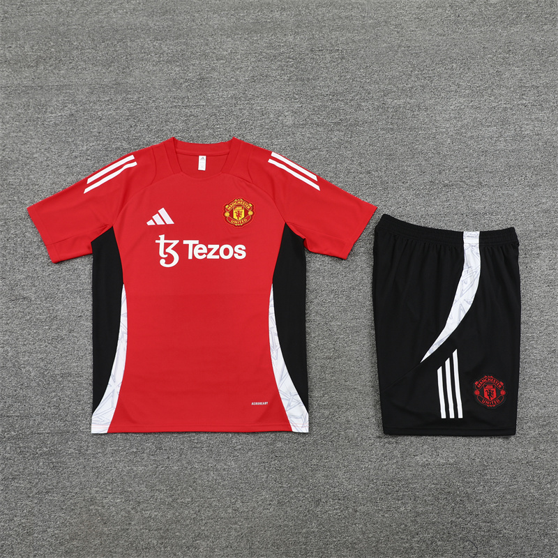 2425 short-sleeved Manchester United red shirt