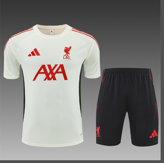2526 short-sleeved shirt in Liverpool light white color