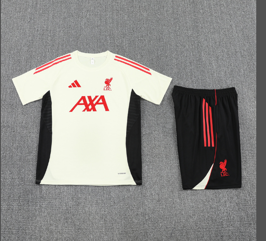 2526 short-sleeved shirt in Liverpool light white color