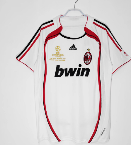 The 2006/07 season, when AC Milan played away from home