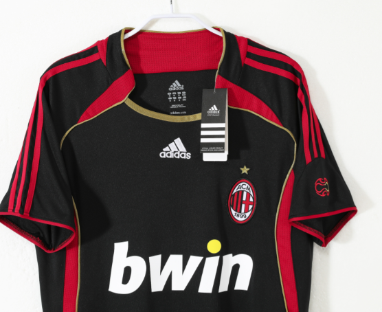 2006/07 season AC Milan - Second Team - Black Vintage Style