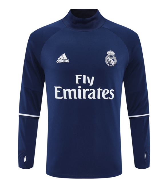 Retro 2016-17 Real Madrid Navy Blue