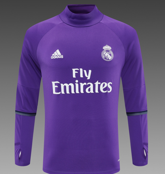Retro 2016-17 Real Madrid Purple