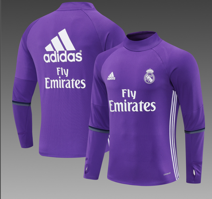Retro 2016-17 Real Madrid Purple