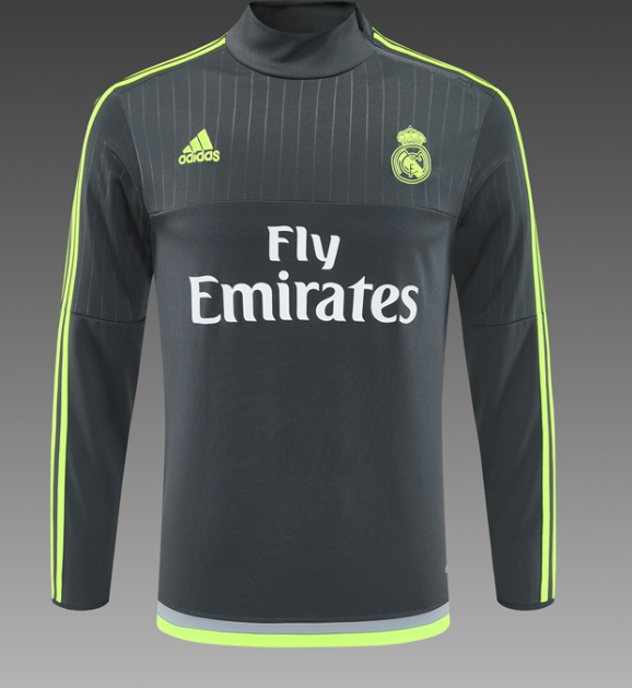 Retro 2015-16 Real Madrid Dark Gray