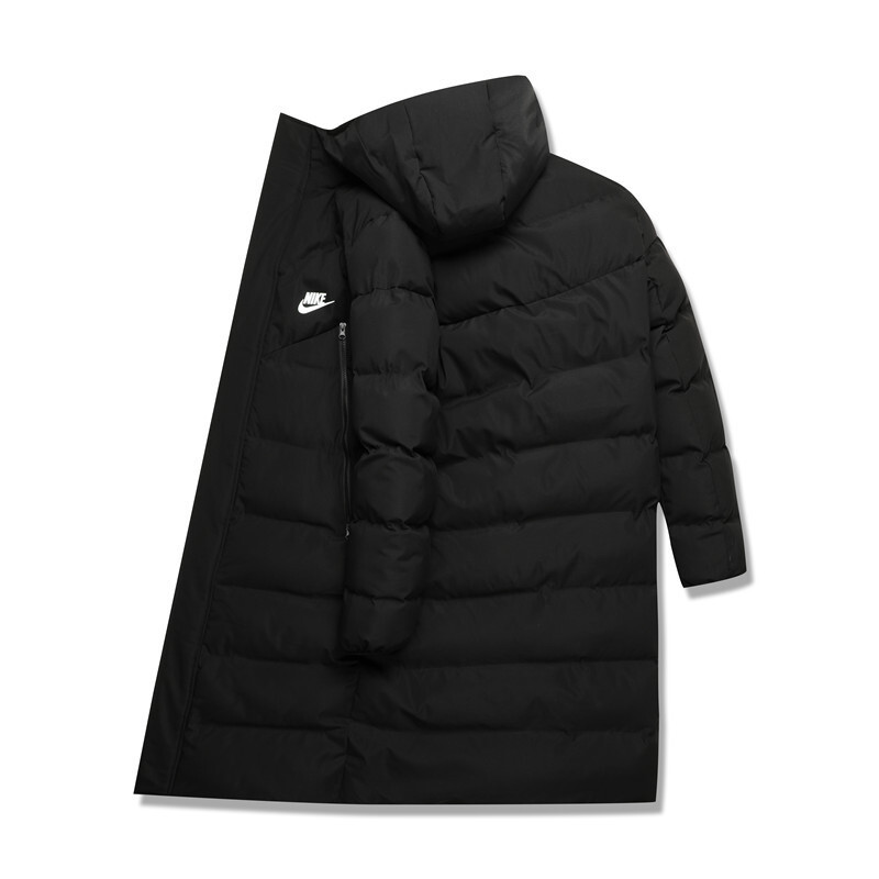 Nike black cotton coat