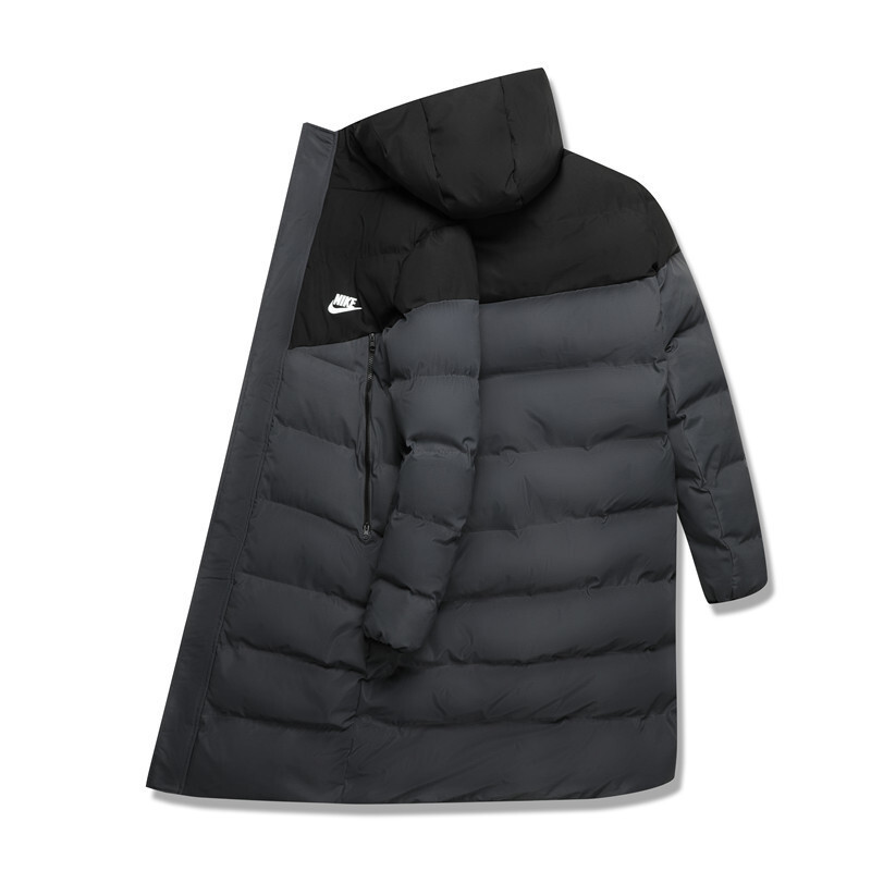 Nike black cotton coat