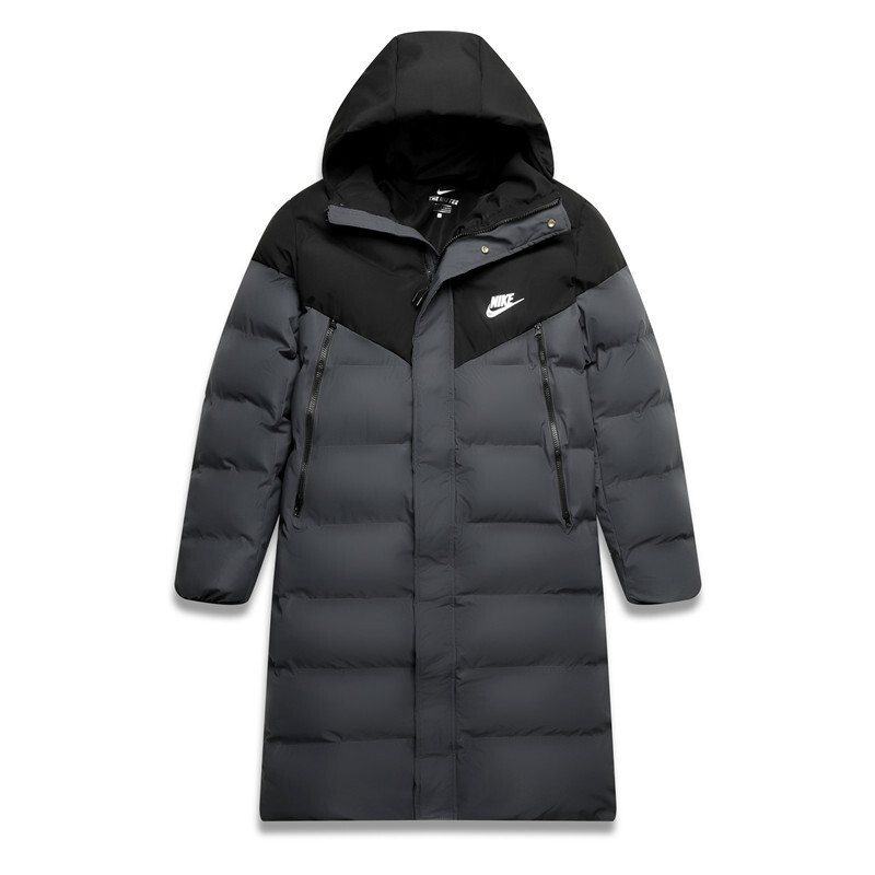 Nike black cotton coat