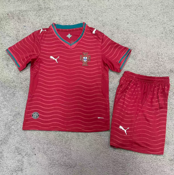 26 27 Portuguese home and away team children's clothing