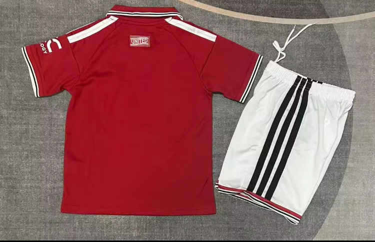 26/27  Manchester United home Children's clothing