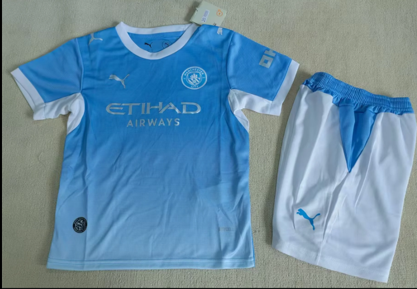 26-27 Manchester City Home Adult Set