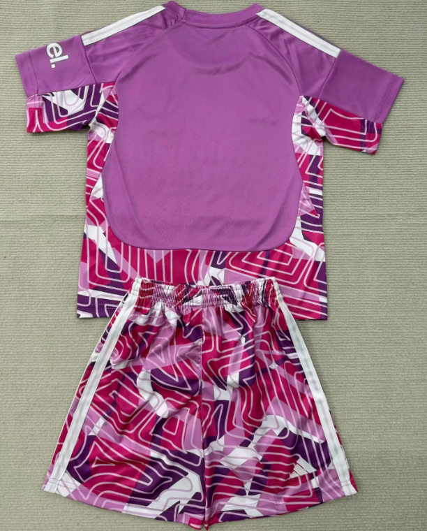 26/27 New Style Arsenal Pink Goalkeeper Children's Clothing