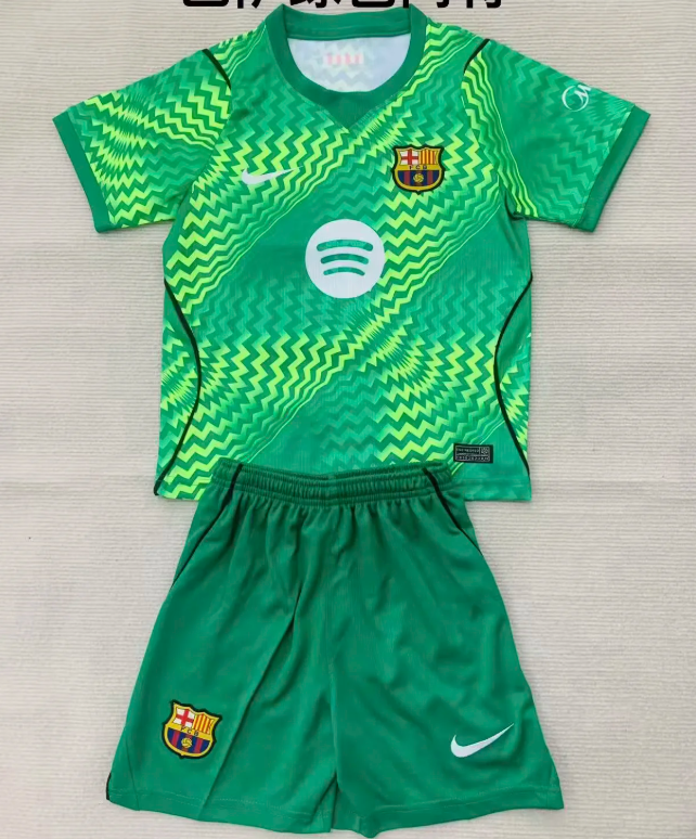 26/27 New Style Barcelona Green Children's Clothing