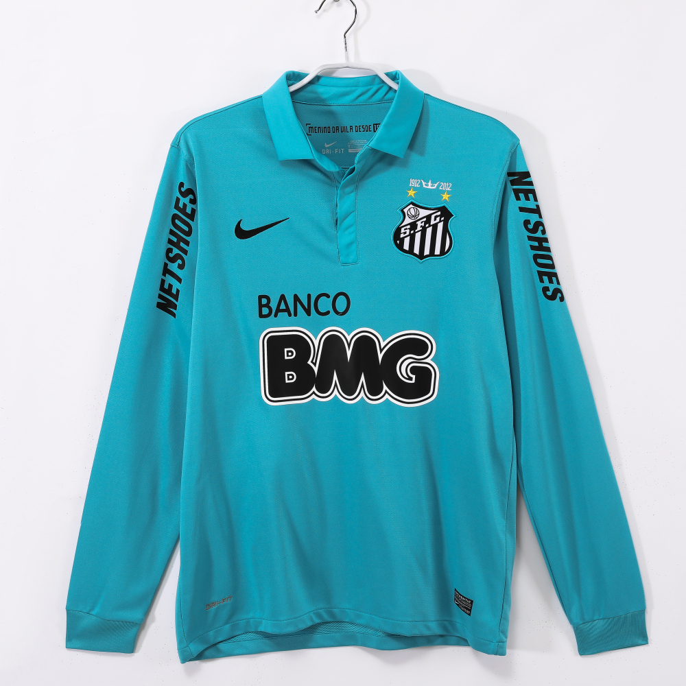 2012/2013 Santos Third football Jersey long sleeve