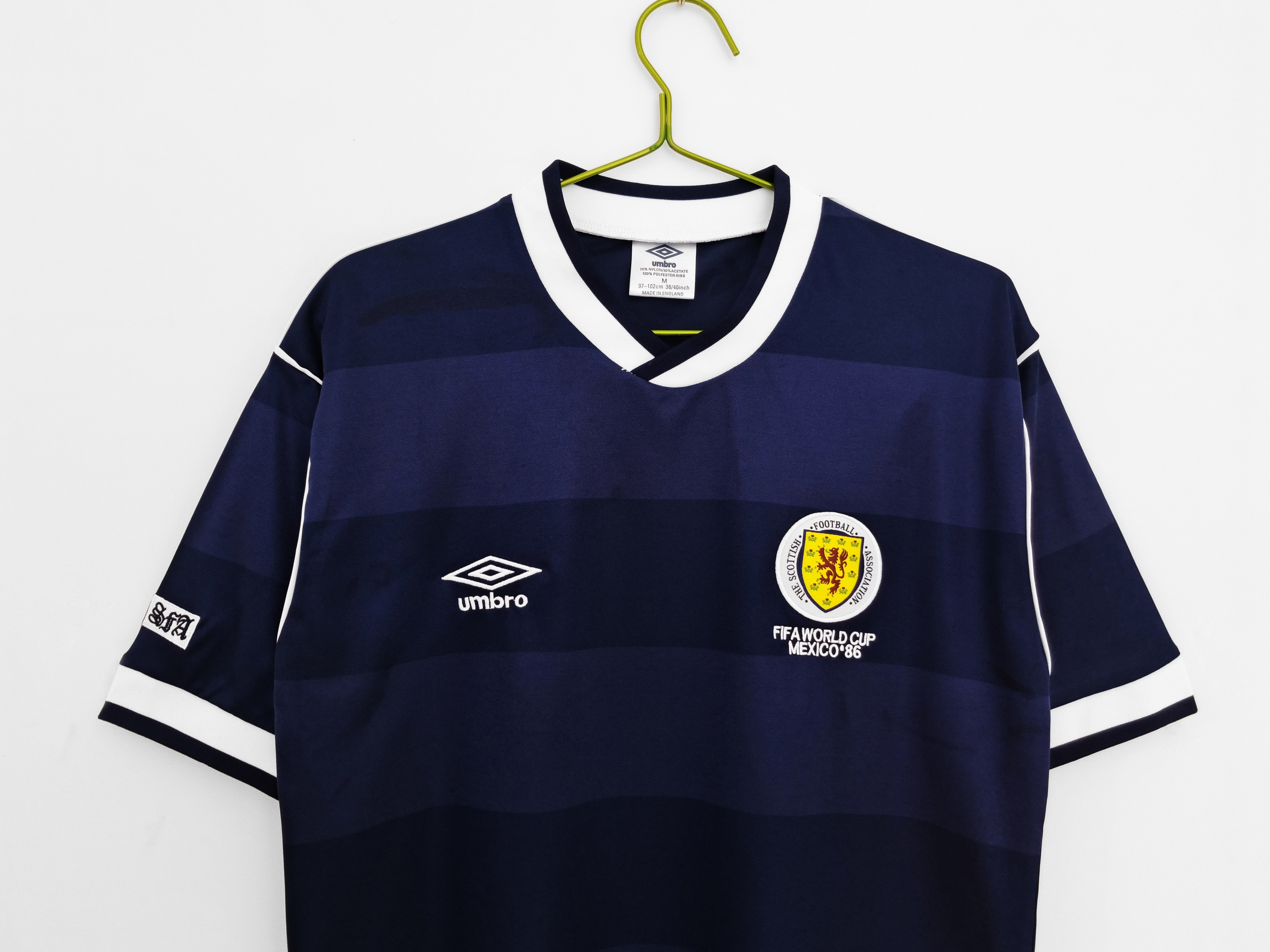 1987/1988 Scotland Home Football Jersey