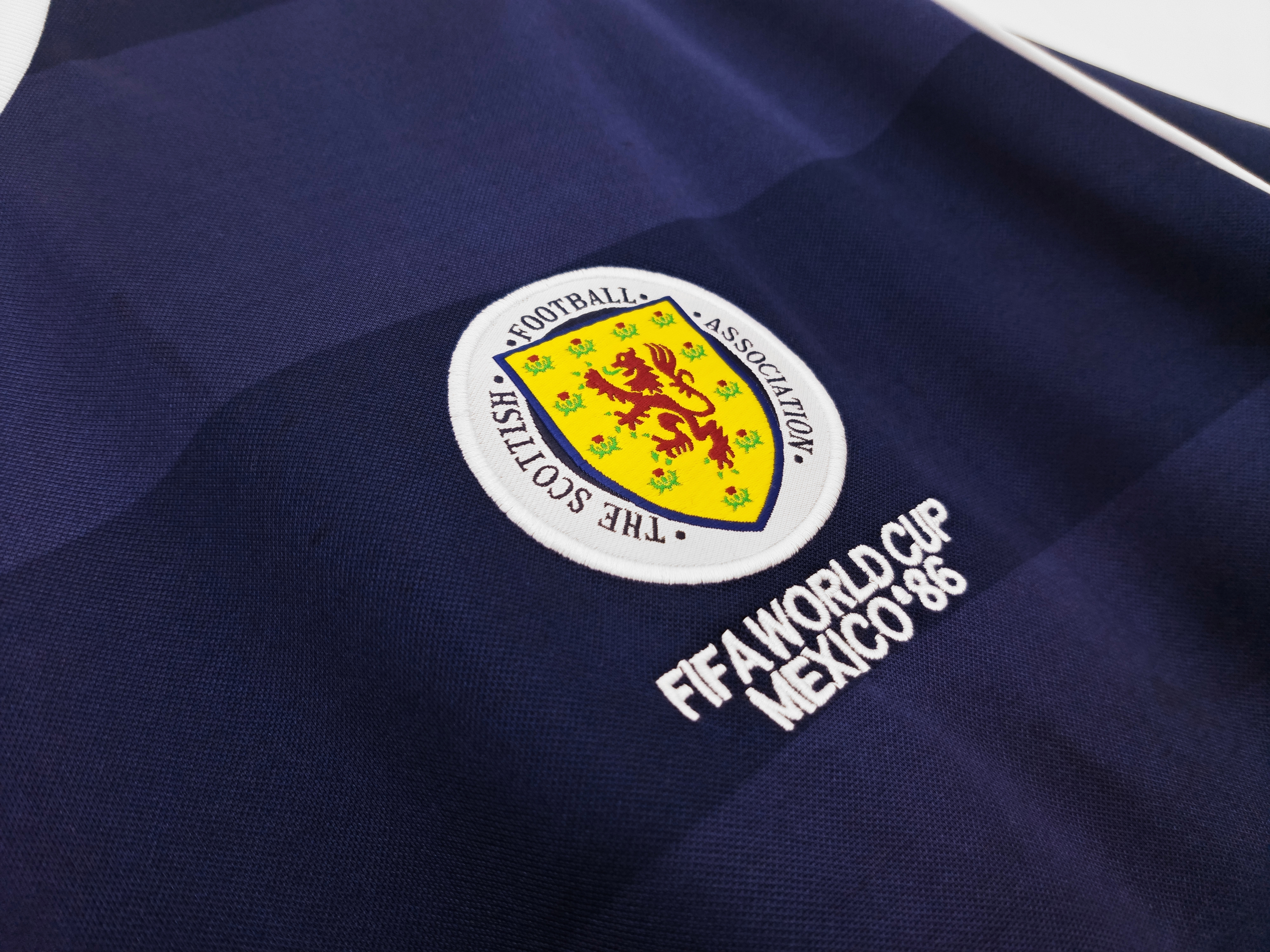 1987/1988 Scotland Home Football Jersey