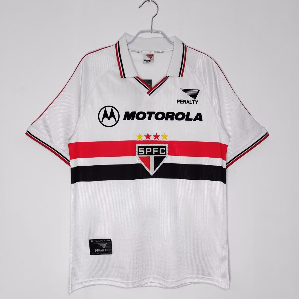 2000 Sao Paulo Home Football Jersey