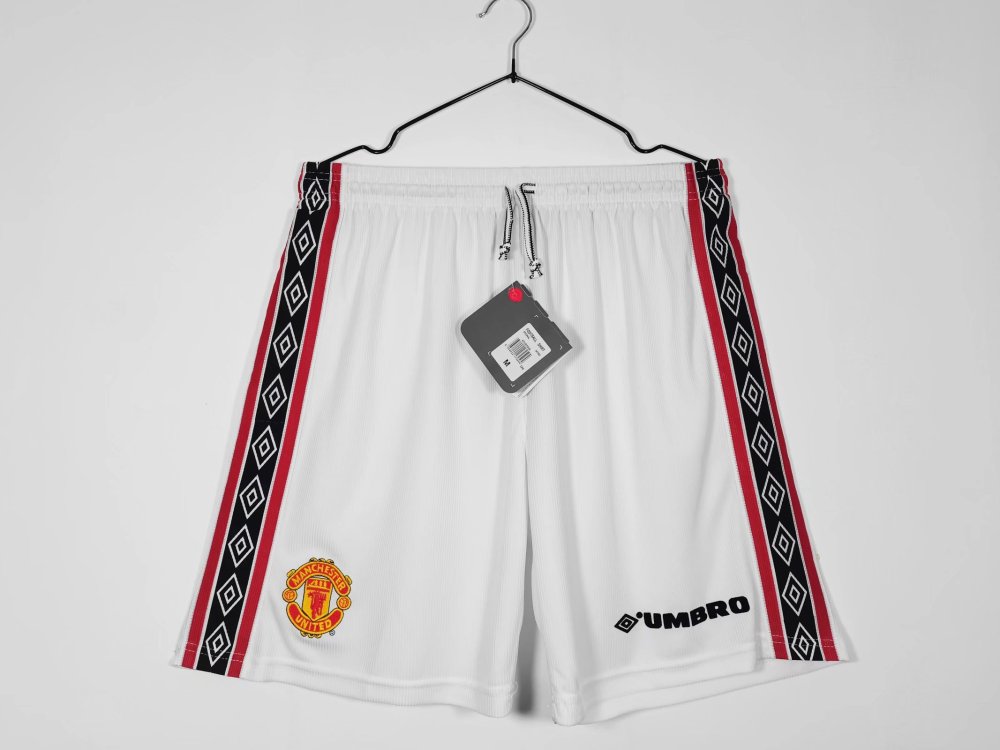 1998/1999 Manchester United Home Football Shorts