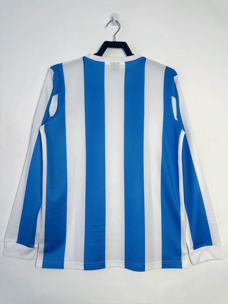 1986 Argentina Home Football Jersey long sleeves