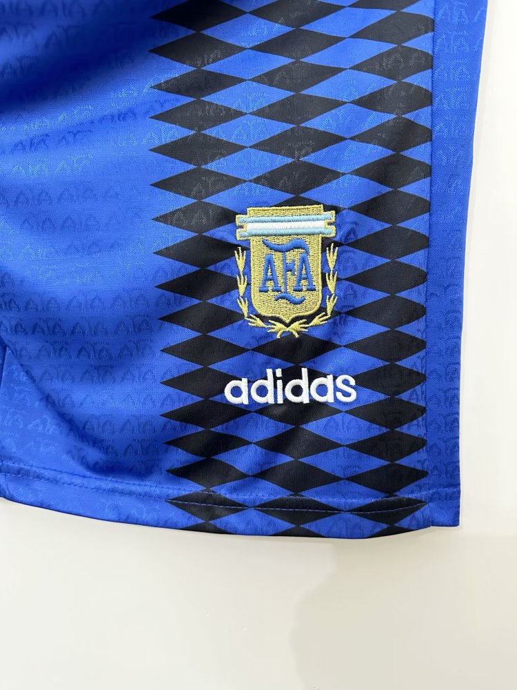 1994 Argentina Away Football Shorts
