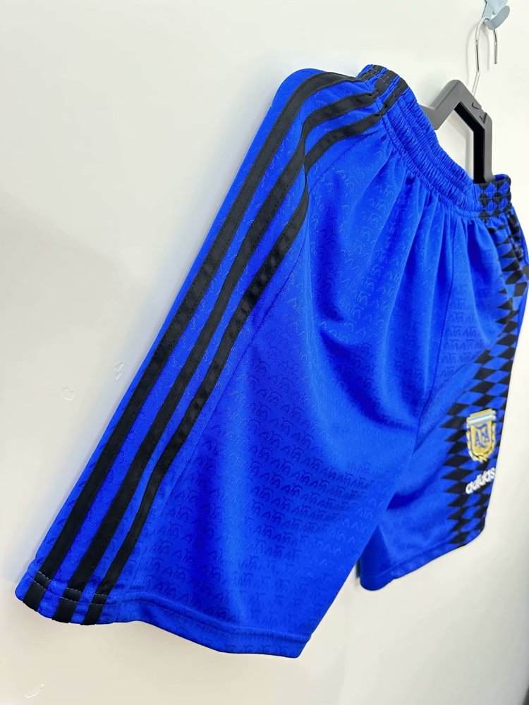 1994 Argentina Away Football Shorts