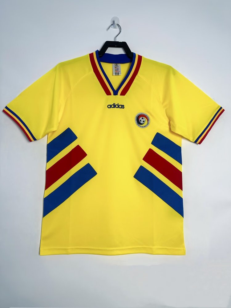 1994 Romanian Home Football Jersey