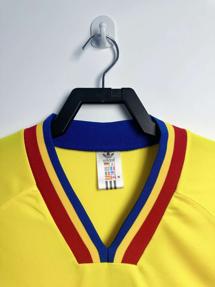 1994 Romanian Home Football Jersey