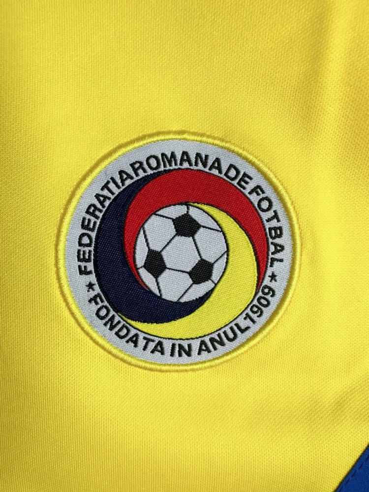 1994 Romanian Home Football Jersey