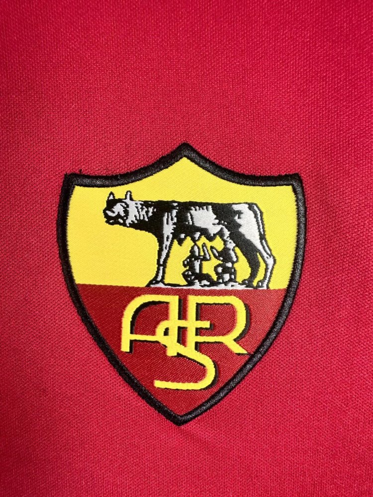 1998/1999 Rome Home Football Jersey long sleeves